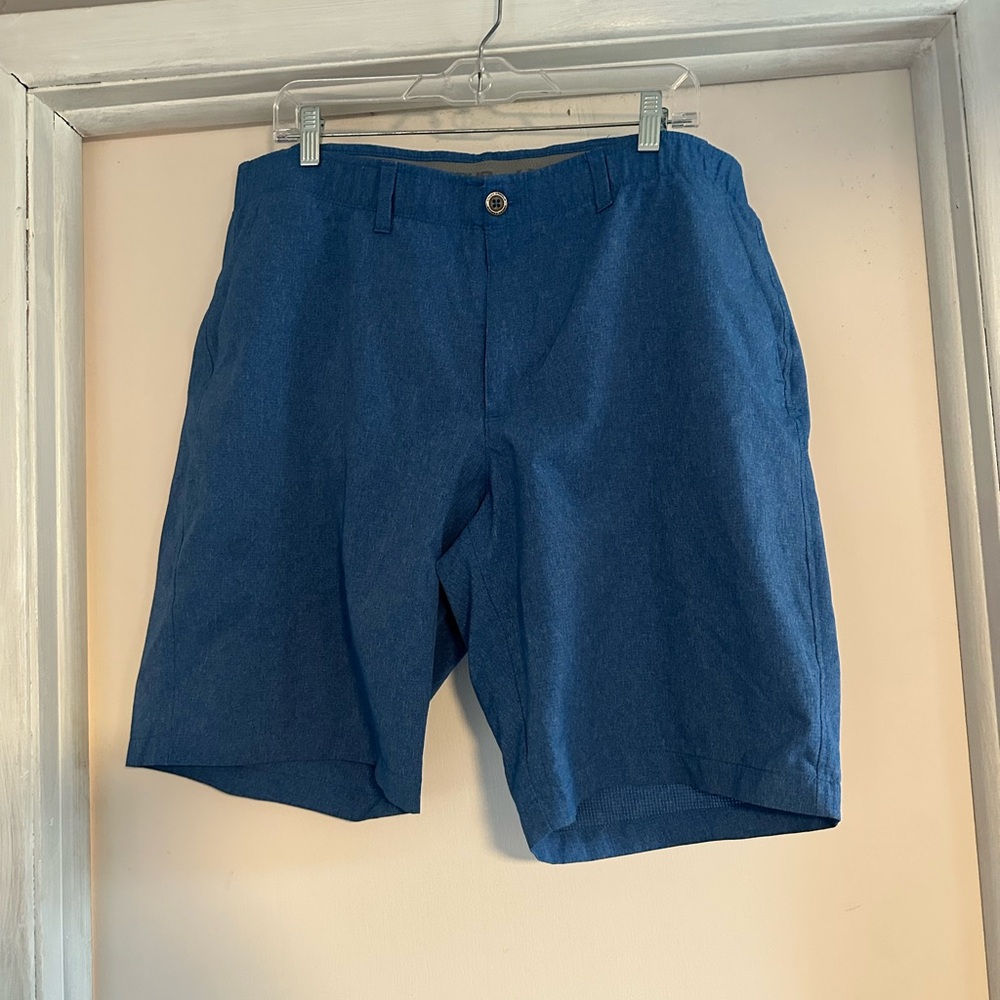 Under Armour Men's Blue Golf Shorts 40